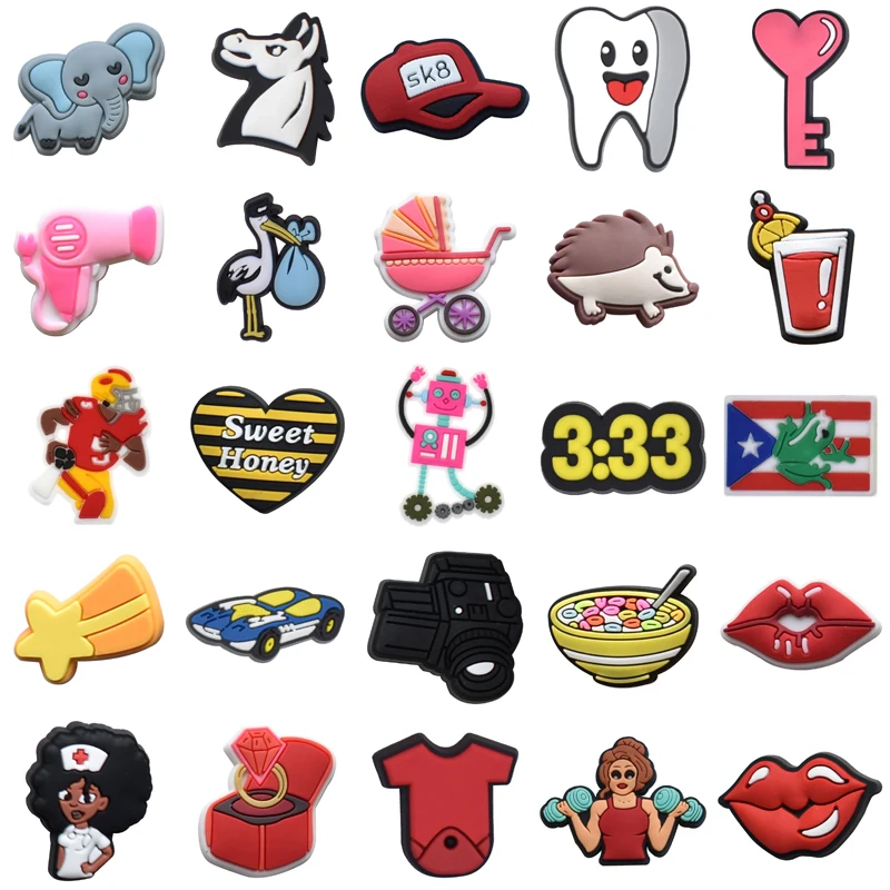 

Gifts Kids Men Women Charm Shoes Accessories Wholesale Bulk Decorations for Crocs Para Pins Boy Packs Girl Set Jeans Shoe Charms