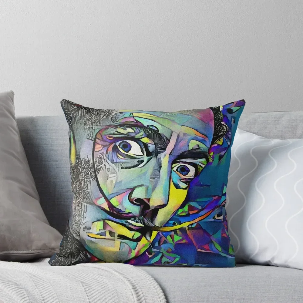 The mad genius Dali painter artiste картины Леа Роше декоративная подушка детская