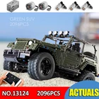 Высокотехнологичный внедорожник MOULD KING 13124 MOC, автомобильные игрушки, моторизованные джипы, приключения, внедорожная модель, строительные блоки, кирпичи, детские рождественские подарки