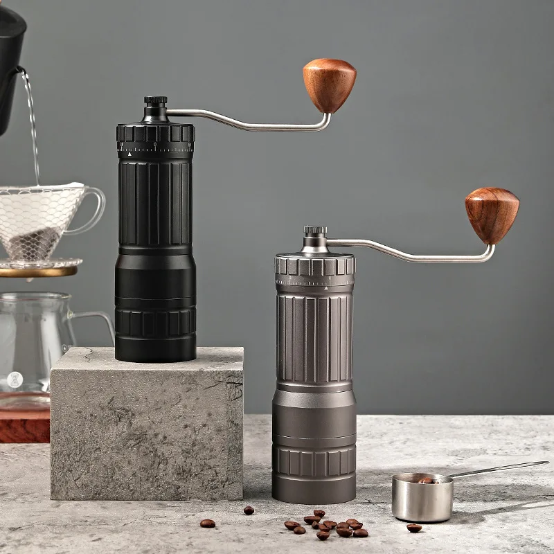 

Hand-brewed Italian Coffee All-round Hand Grinder Manual Coffee Bean Grinder 420 Steel 48 Knife Disc