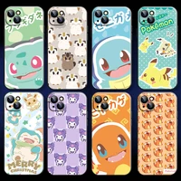 pokemon pikachu cartoon comic phone case for iphone 11 12 13 pro max 6 6s 7 8 plus x xs xr mini se 2020 carcasa back coque