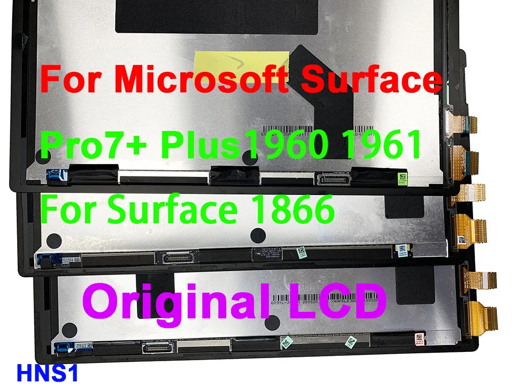

Оригинальный ЖК-дисплей для Microsoft Surface Pro 7 1866 Surface Pro 7 Plus 1960 1961 Pro 7 + ЖК-дисплей
