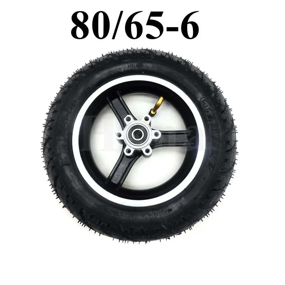 Колесо 80/65-6 TUOVT 10-дюймовая шина 10x3 0 с дисковым тормозом из сплава для