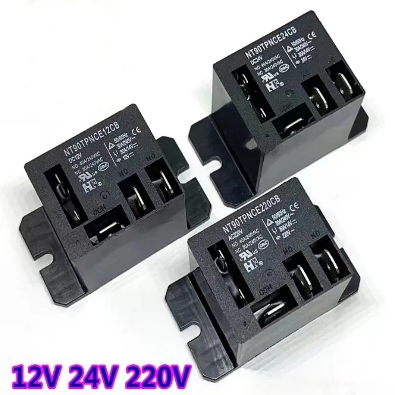 

5PCS NT90TPNCE220CF Relay NT90TPNCE24CB NT90TPNCE12CB Relay NT90TPNCE220CB 50/60Hz 12VAC/24VAC/220VAC