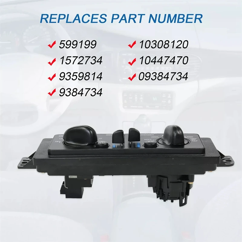 Автомобильный обогреватель кондиционера температура контроля 10308120 10447470 для Buick
