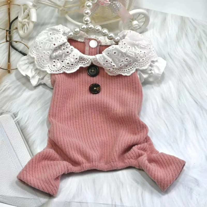 

Small Dog Jumpsuit Pets Clothes Costume Chihuahua Suits Yorkshire Pomeranian Shih Tzu Maltese Bichon Puppy Dog Overalls Clothing