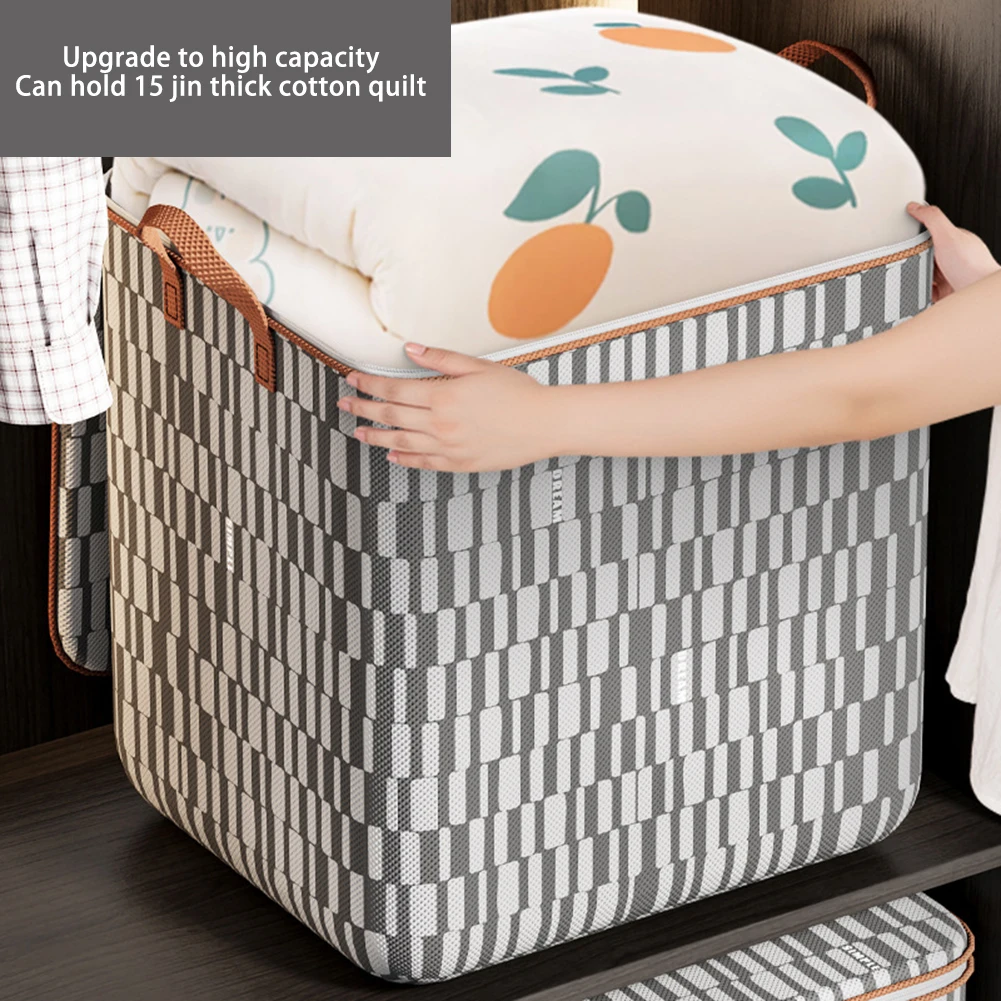 

Quilt Storage Bag Large Capacity Household Wardrobe Quilt Clothes Sorting Box Moisture-Proof Dust-Proof Moving And Packing Bag