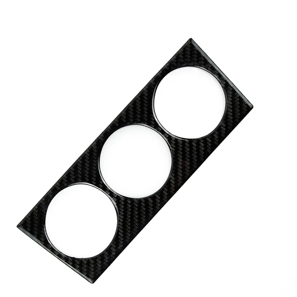 

Car Interior Climate Console Cover Trim Carbon Fiber Look Mouldings For Nissan 350Z 2003-2005 Accessories Auto Parts
