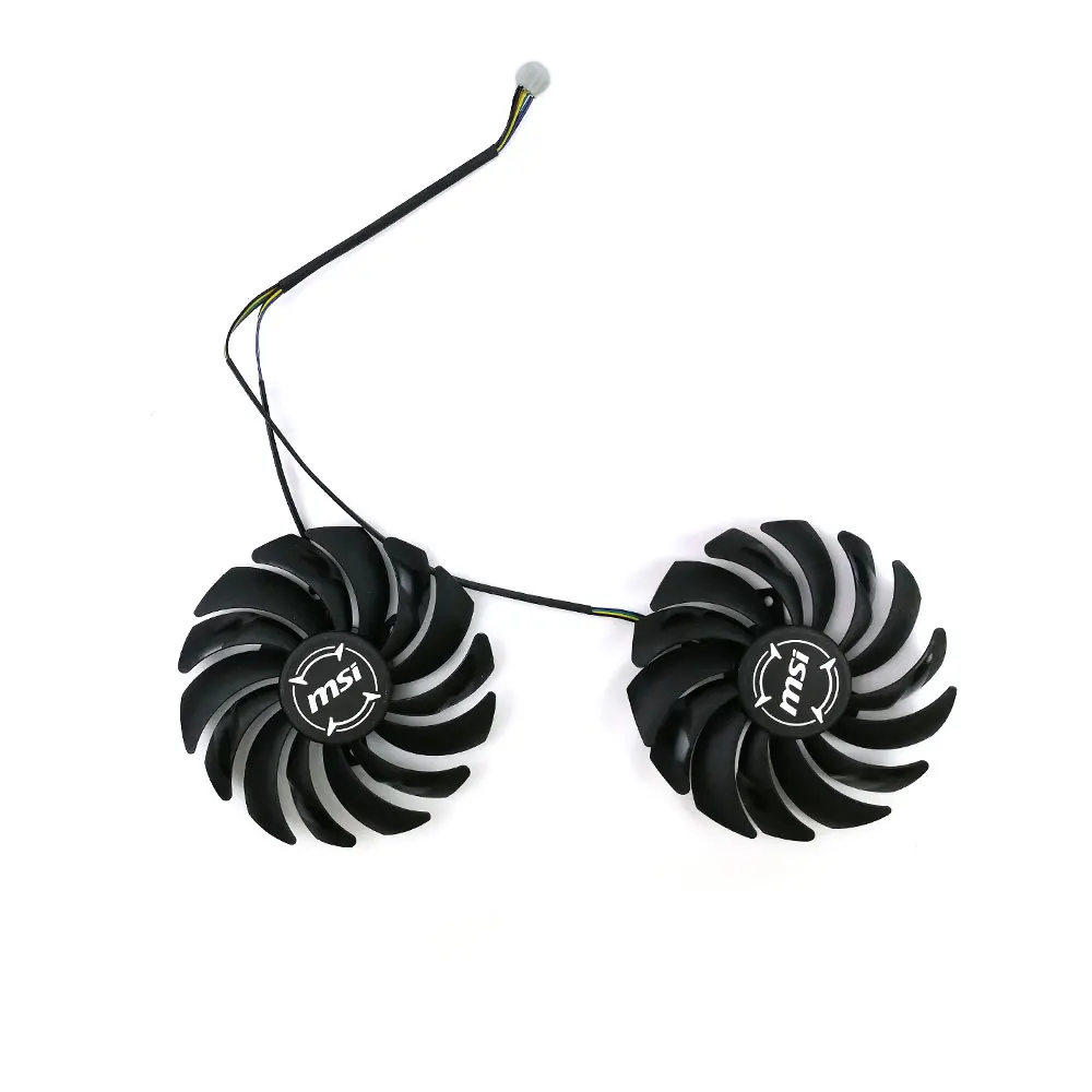 Охладитель графического процессора MSI GeForce GTX1060 GDDR5X 2 шт. 95 мм 4 контакта PLD10010S12HH
