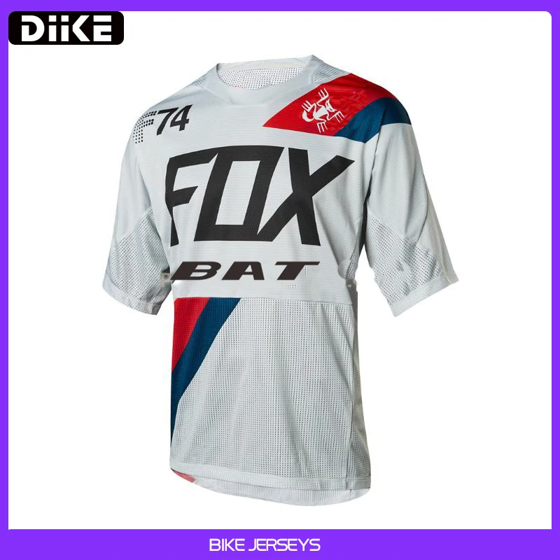

2022bat fox mtb Enduro cycling maillot offroad motocross bike jerseys 2021 summer downhill short clothes dh tshirt hot