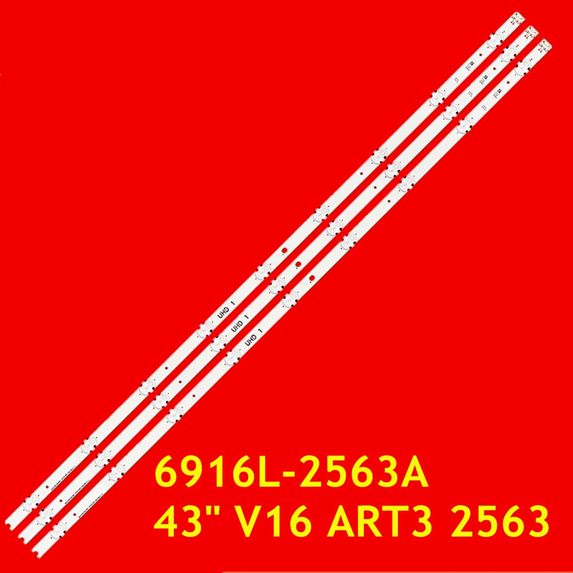 Светодиодная лента для 43UH650V 43UH651V 43UH656V 43UH661V 43UH652V 43UH668V 43UH671V 43UH676V 43UH6500 43UH6507 43UH6509