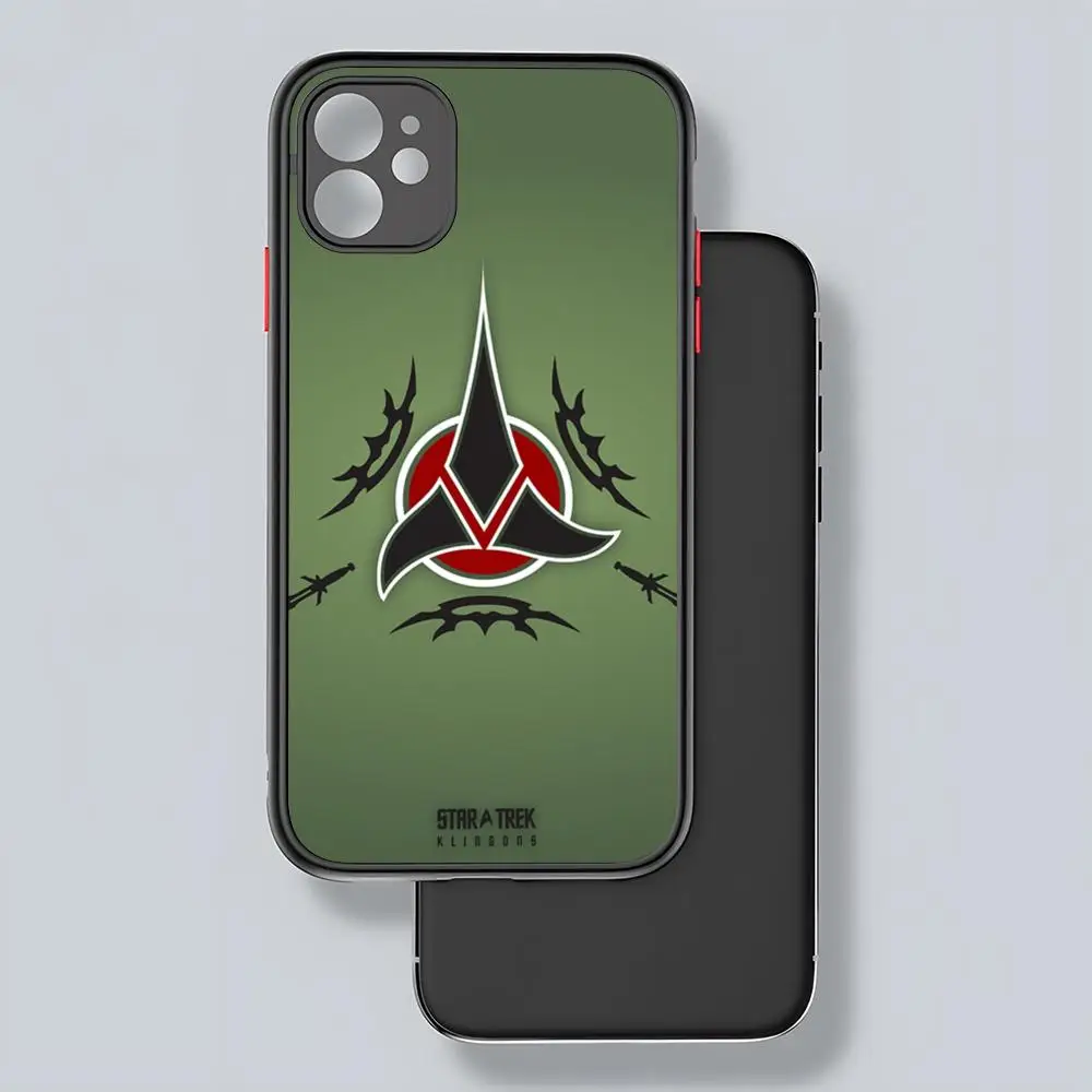 Чехол для телефона Star movietnam-Trek матовый прозрачный чехол-накладка IPhone 16 15 12 11 13 Pro Max