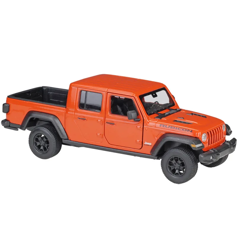 

WELLY 1:27 Jeep Gladiator Alloy Pickup Car Model Diecasts Metal Off-Road Vehicles Car Model Simulation Collection Gifts Children