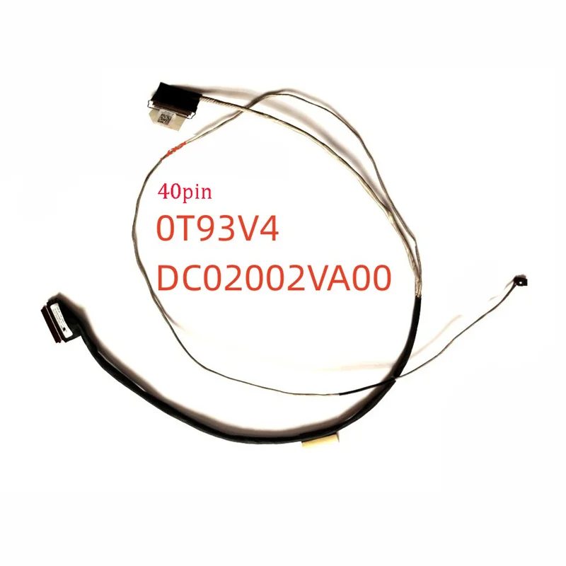 

Новый оригинальный ЖК-светодиодный EDP-кабель для Dell Inspiron 15 5570 5575 P75F 40pin 0T93V4 DC02002VA00