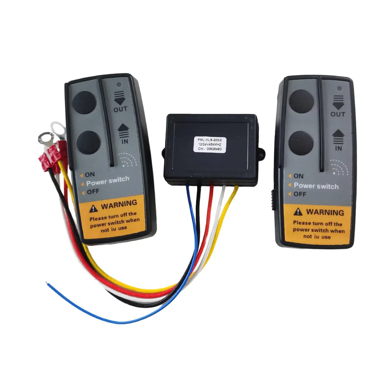 

Recovery Wireless Winch Remote Control 72W 12V 24V for Off Road Trailer