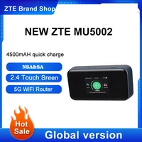 Original Product Zte MU5002 Portable WiFi 5G Router WIFI 1800Mbps Mobile Hotspot 5G Router With Sim Card Slot
