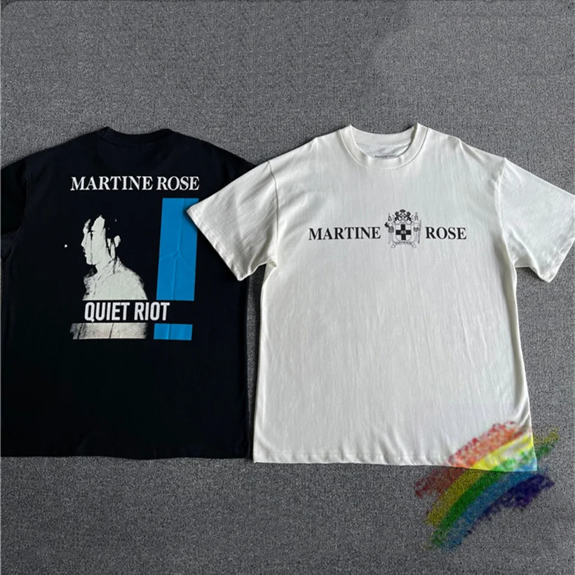 

2022ss Martine Rose T-shirt Men Women 1:1 Best Quality Heavy Fabric Oversized Top Tee T Shirt