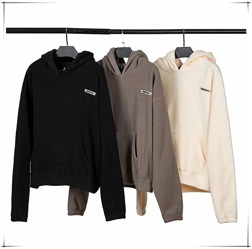 

New essentials hoodie Jerry Lorenzo Oversize HOODI MAN SHIRT Fashion Design Brand STREETWEAR LONG SLEEV Fleece Warm Men's JACKET