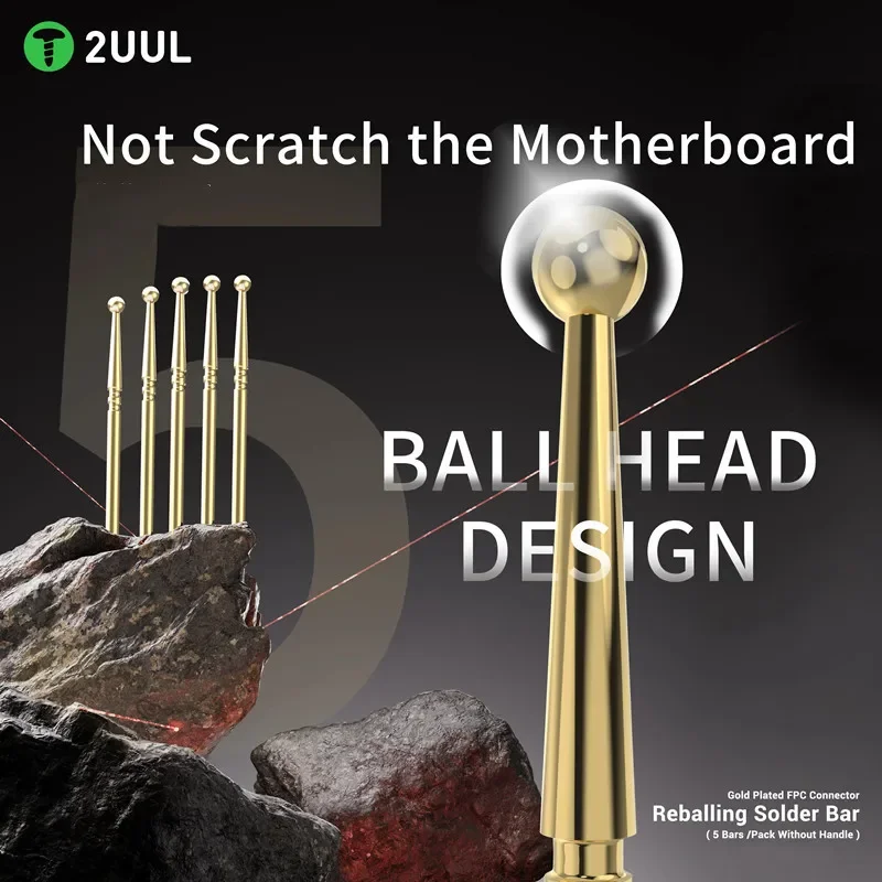 2UUL SC96 Позолоченная оловянная игольная головка для перетаскивания Разъем FPC