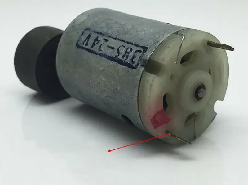 Маленький вибрационный двигатель 385 24 В постоянного тока сильный магнитный