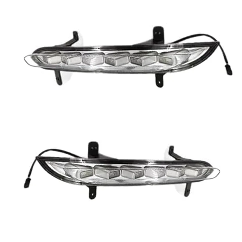 Передний бампер автомобиля противотуманные фары DRL дневные ходовые огни