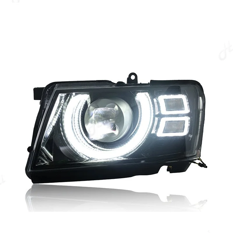 Фото Задний фонарь в сборе для фар 2005-2022 Nissan Patrol Y61, светодиодные фары DRL DRL, указатель поворота, высокие автоаксессуары №3