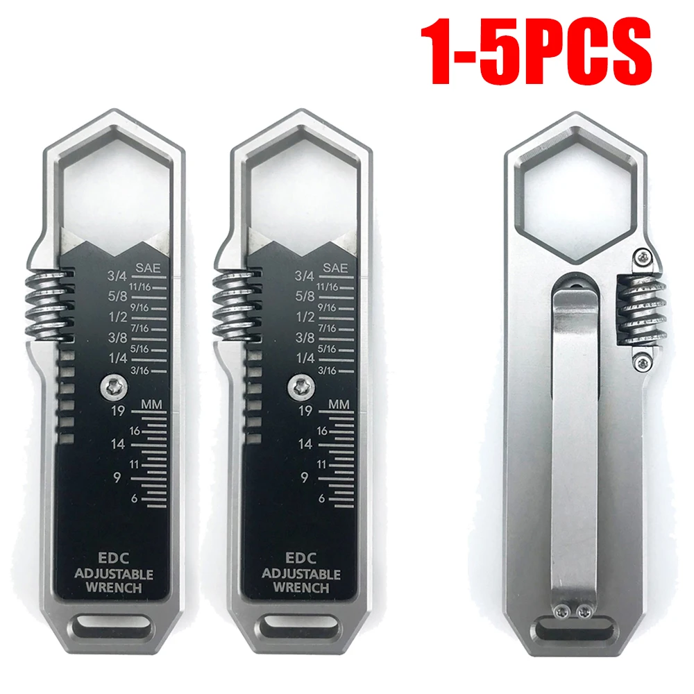 

Металлический гаечный ключ для повседневного использования, 6-19 мм, регулируемый гаечный ключ, многофункциональный маленький гаечный ключ, ...