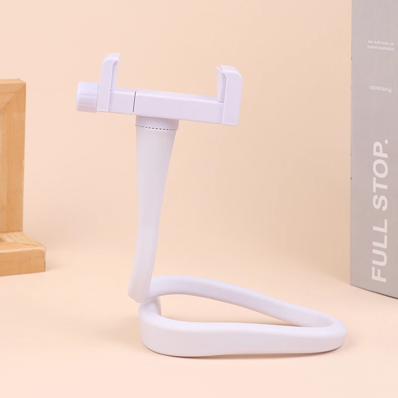 Универсальная Гибкая Силиконовая Подставка Для Камеры Белый Длинный Держатель