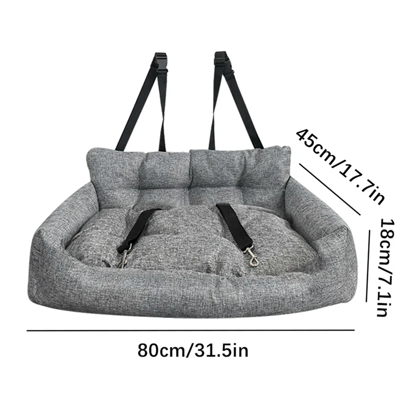 Автомобильный чехол на сиденье для собак водостойкая дорожная переноска