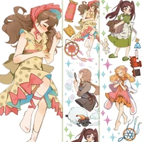 japanese cute magic college cartoon elf girl hand account tape transparent free cutout collage material pet hand account sticker