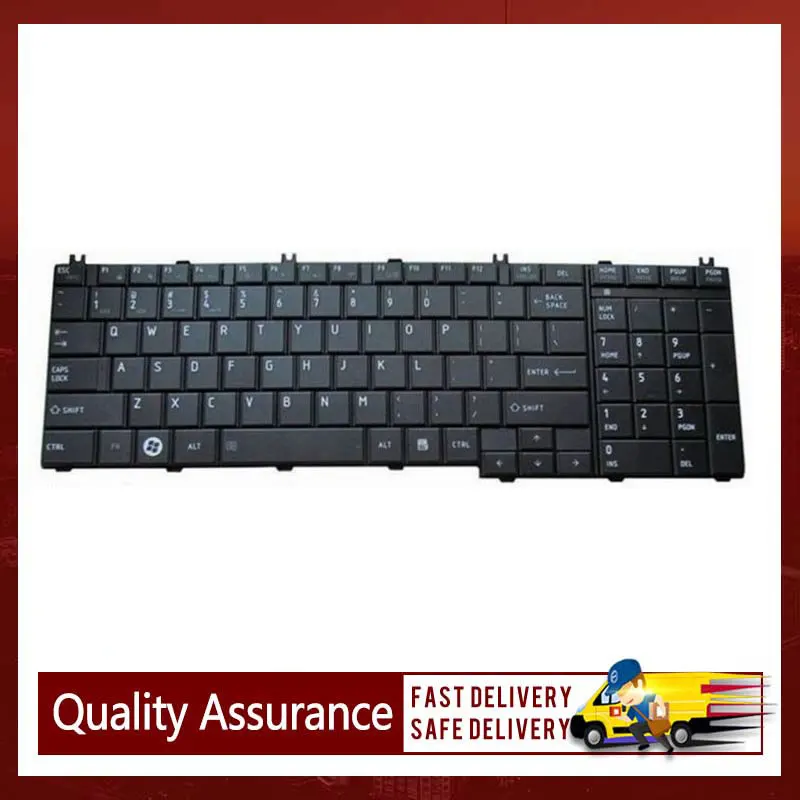 

New Laptop Keyboard For toshiba Satellite C655 C655D C650 C660 C665 C670 C675 l755d C670D L650 L655 L670 L675 L750 L755 US Black
