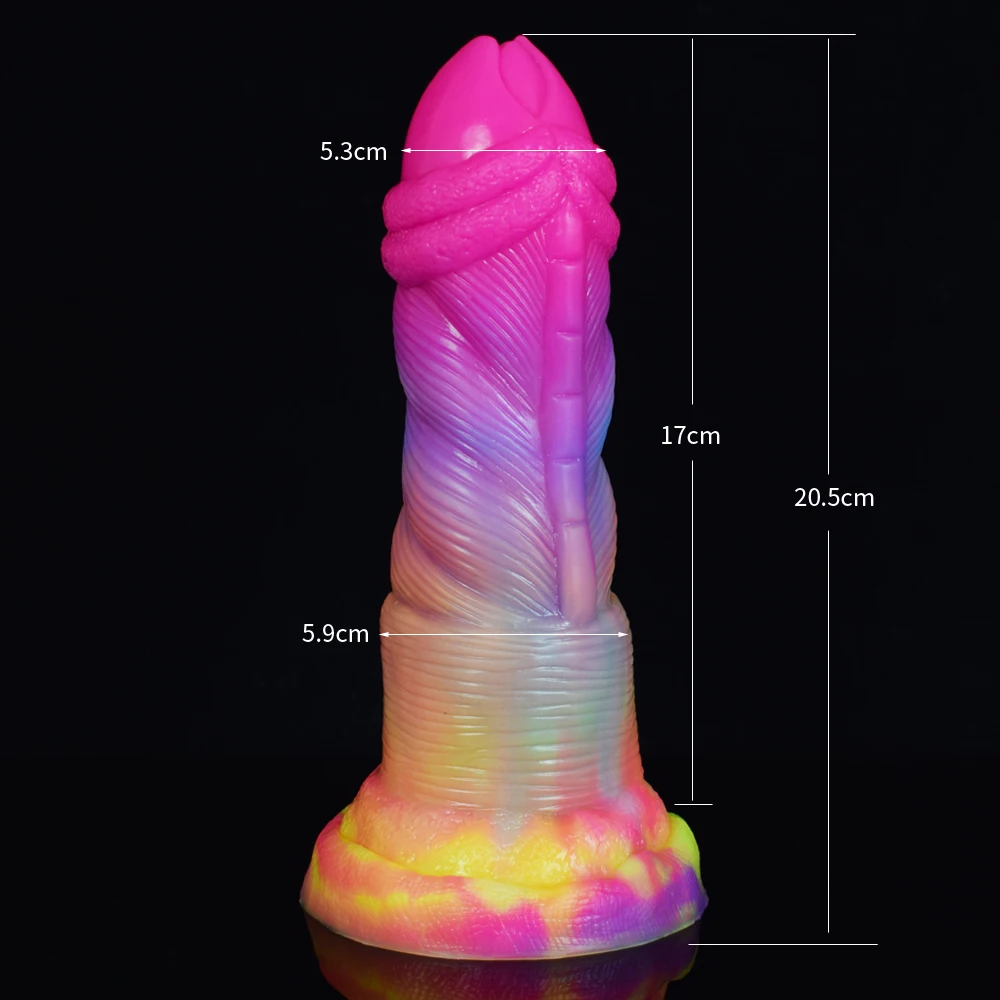 Gay Sex Toys Liquid Silicone Glowing Anal Plug In The Dark Male And Female Sex Adult Game Props Letter Circle Sm Enlarged Clitor
