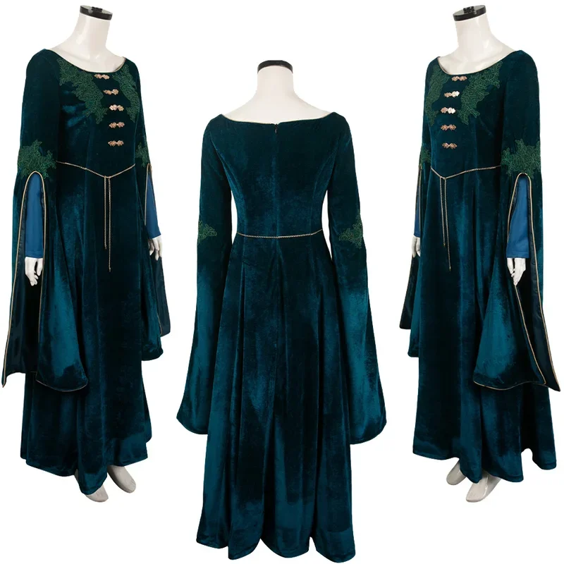 Женское бархатное платье для ролевых игр в виде дракона