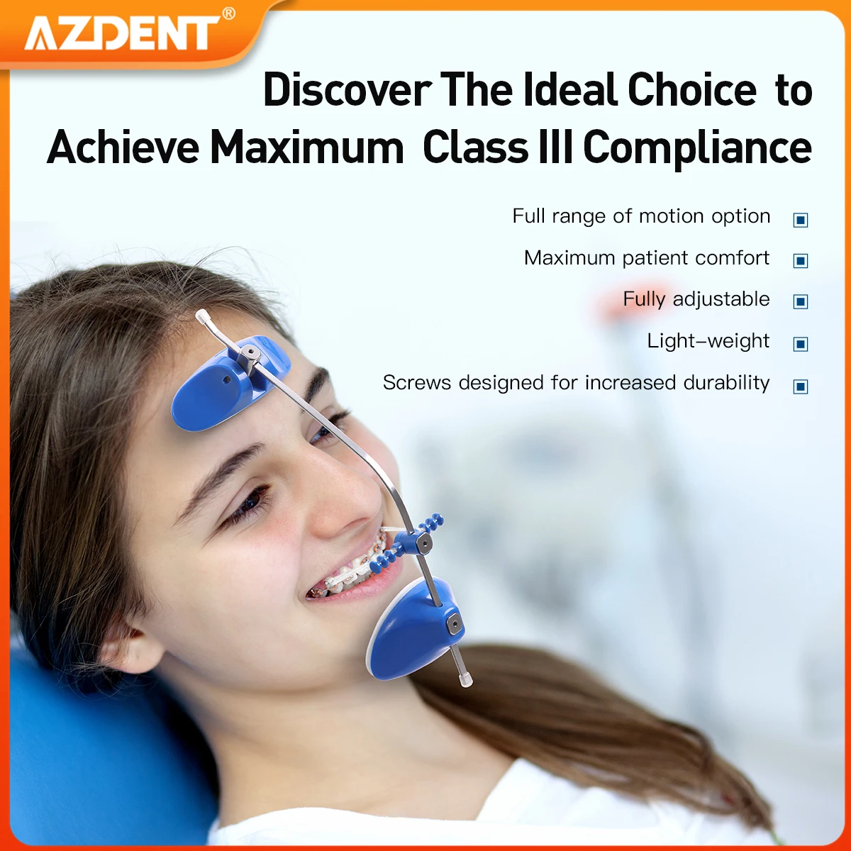 Рисунок 6 - Стоматологический ортодонтический головной убор AZDENT