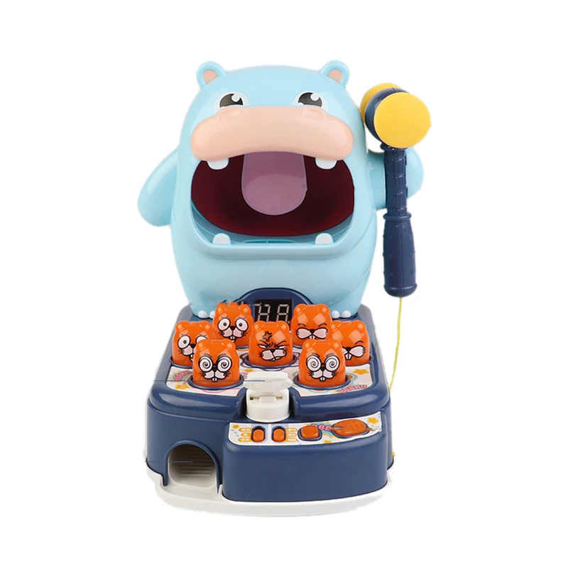 

Hippo Playing Gopher Toy Game Beat Table Games Whack A Mole Game TOY Games Balls Score Kids Toys