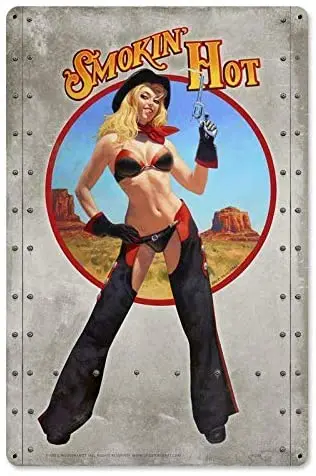 

Металлический жестяной знак в винтажном стиле, 8x12 дюймов, металлический жестяной знак для ковбоя, Ностальгический металлический знак