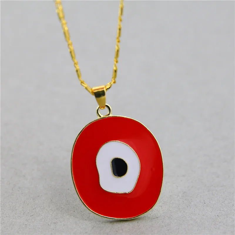 Ожерелье женское с подвеской в виде сердца и радуги |