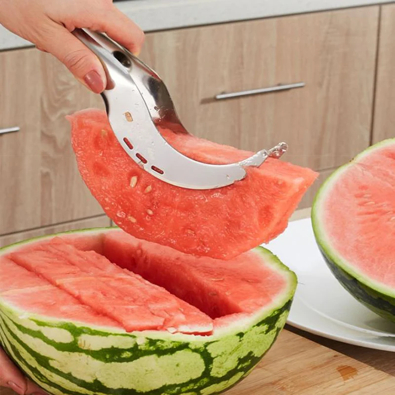 

304 Stainless Steel Watermelon Artifact Slicing Knife Knife Corer Fruit And Vegetable Tools kitchen Accessories Gadgets