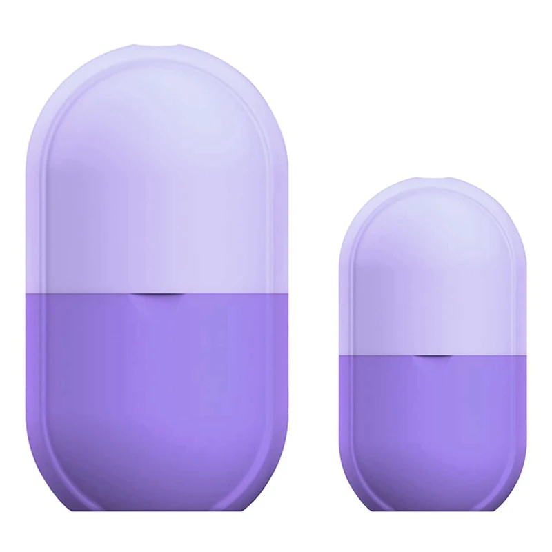 

2 шт., силиконовые ледяные ролики для лица и глаз