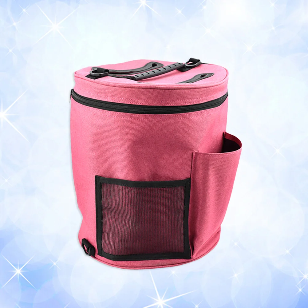 

Printed Wool Storage Bag Crocheted Storage Organizer Bag Knitting Yarn Holder for Protecting Wool