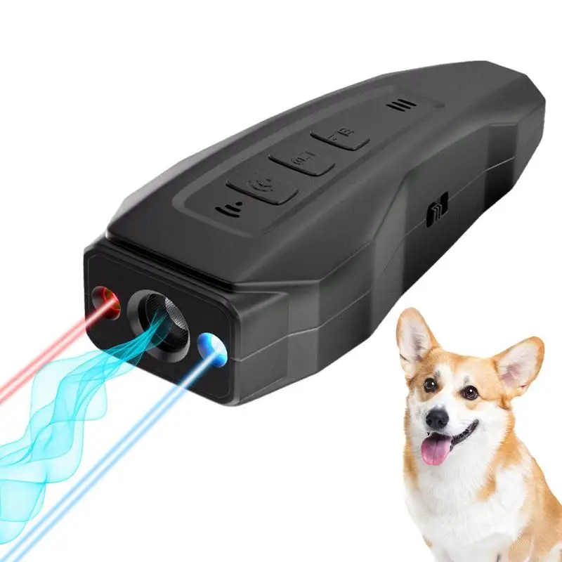 

Anti Bark Device Dog Training LED Ultrasonic Anti Barking Dog Training Repeller Control Device Indoor Bark Stopper Pets Product