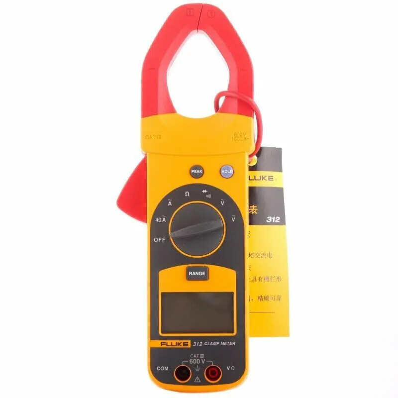 

new FLUKE 312 Digital Clamp Meter Multimeter Tester FLUKE 312 AC 1000A