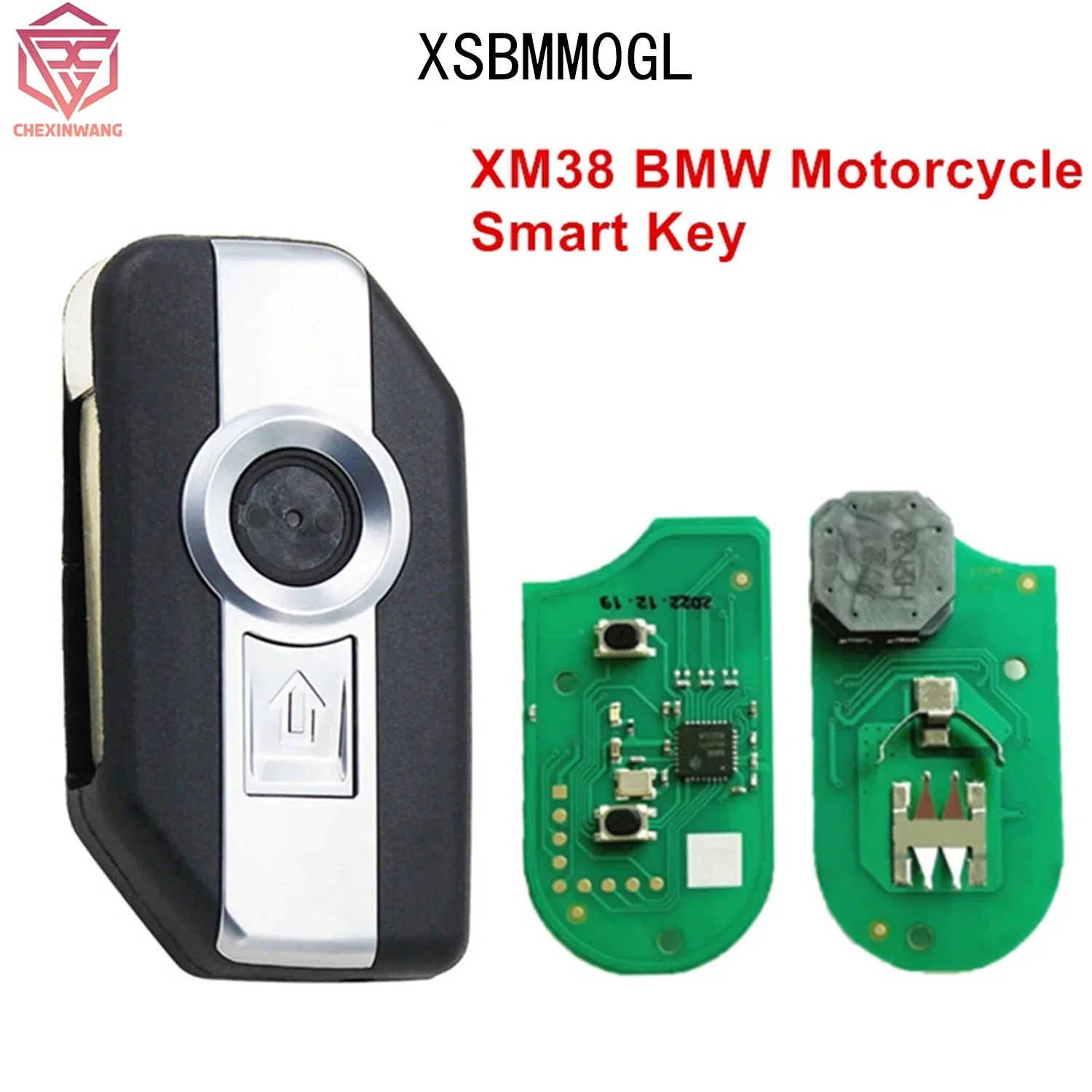 

XHORSE XSBMM0GL VVDI XM38 смарт-ключ с поддержкой 8A смарт-ключ Тип 4D 80 бит тип ключа для Мотоцикла BMW