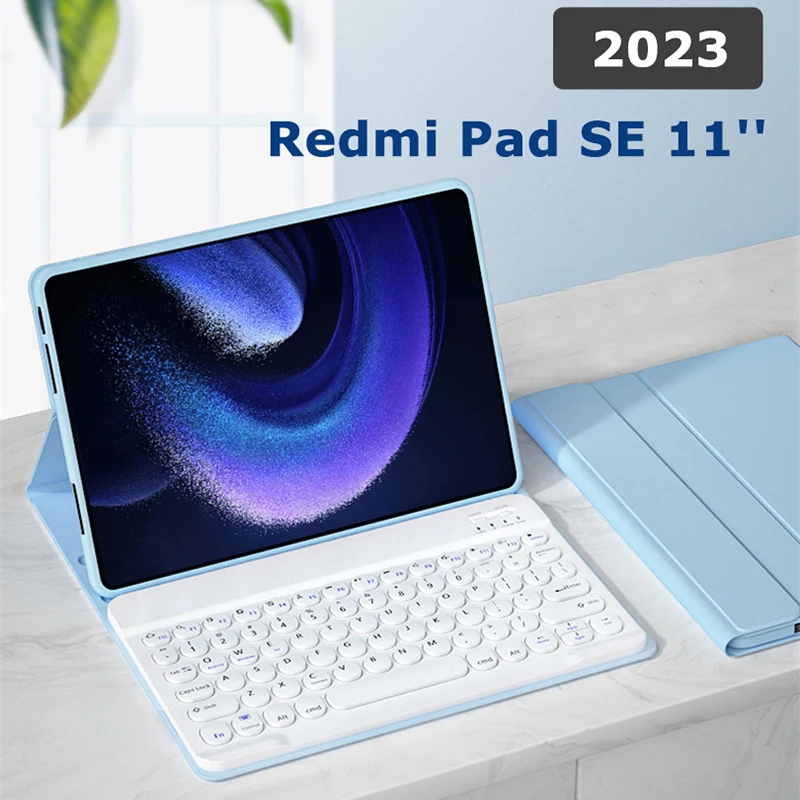 

Магнитная клавиатура для Redmi Pad SE, 11 дюймов, со съемной крышкой