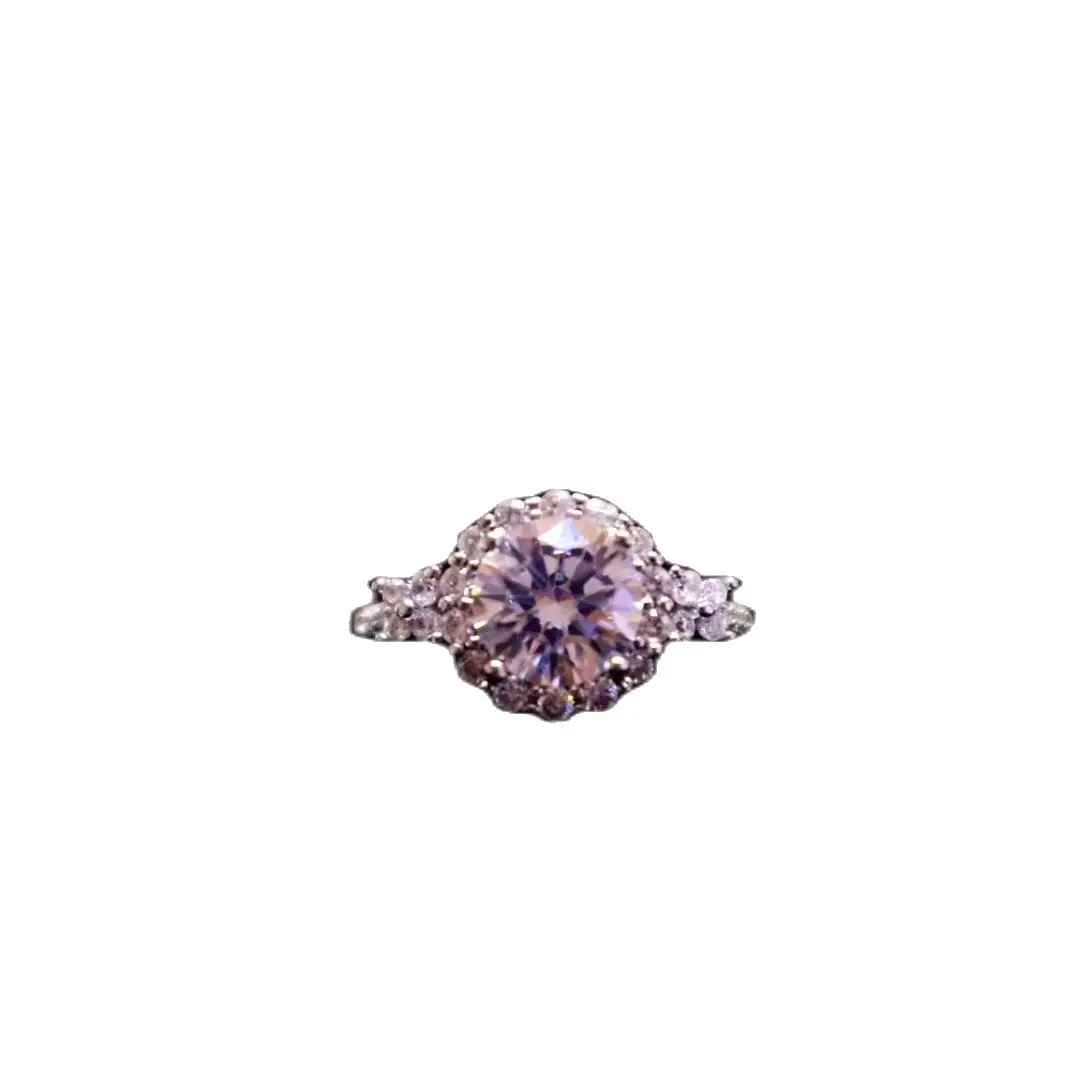 

Женское Винтажное кольцо с имитацией бабочки Mosan D Color Bright 2.0Ct