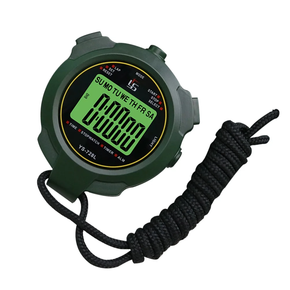 

Stopwatch Digital Timer Sports Chronographs Electronic Lcd Chronometer Training Professional