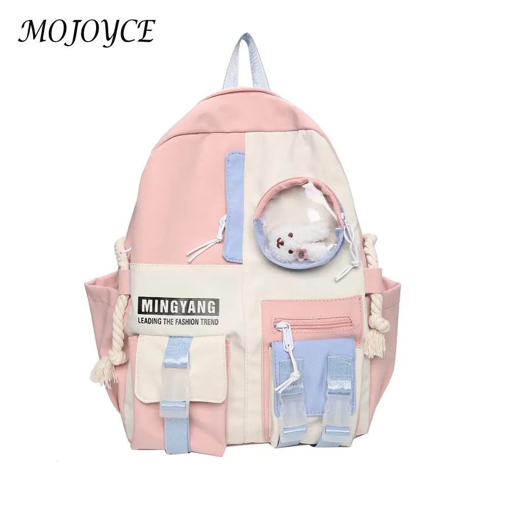 

Preppy Style Backpacks Ladies Anti-Theft Rucksack College Girl Lightweight Wear-Resistant Laptop Bag Women Travel Rucksack