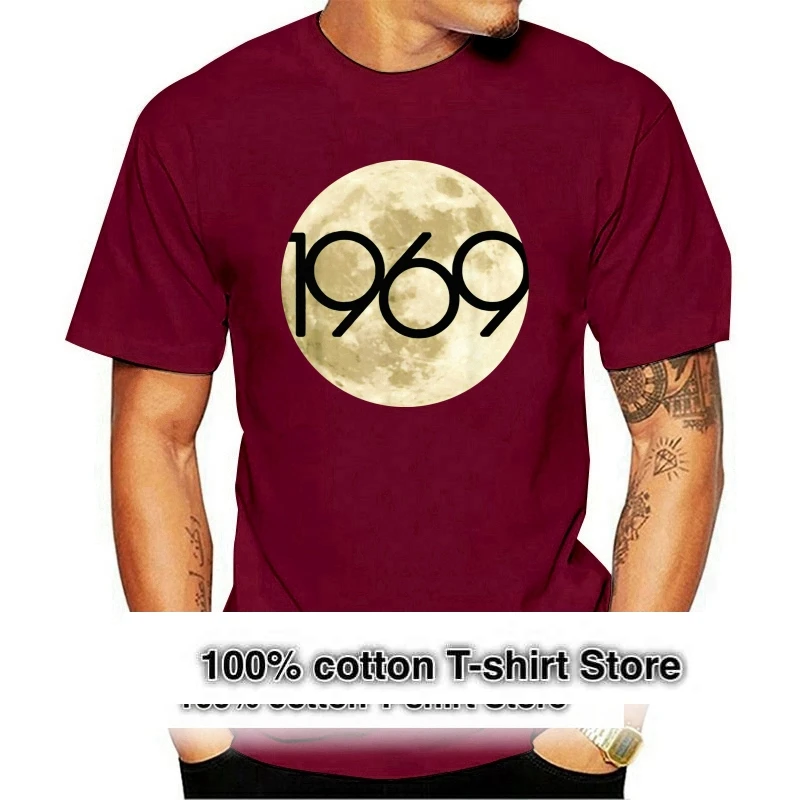 

50Th Anniversary Apollo 11 1969 Moon Landing Black T Shirt Size M 3Xl Loose Size Top Tee Shirt