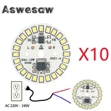 LED 전구 패치 램프 SMD 플레이트 원형 모듈 광원 플레이트 전구 조명 AC 220V-240V Led 다운라이트 칩 스포트라이트 LED