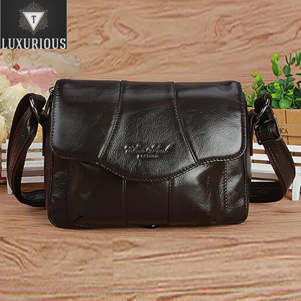 

Of Made Genuine Natural Leather Women Messenger Famous Brand Casual Ladies Satchel Hobo Crossbody Shoulder Travel Bag New